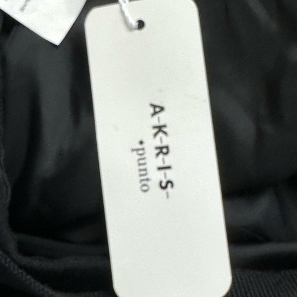 Akris Punto Black Wool-Blend Skirt - Size 12 - Picture 6 of 8